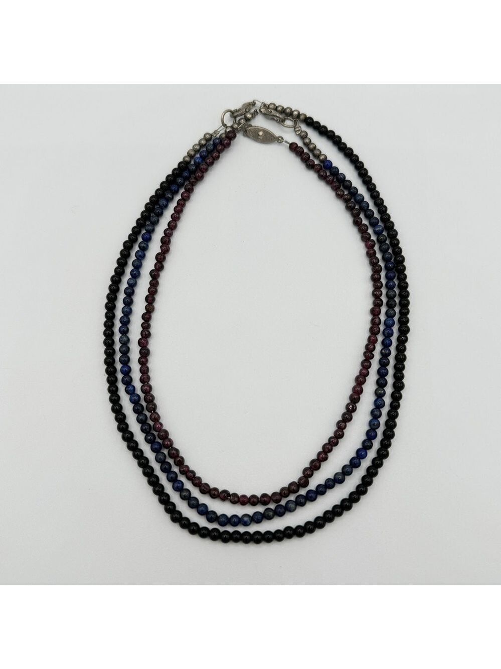 Three beaded necklaces
